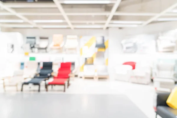 Abstrato borrão e desfocado mobiliário decoração interior shoppi — Fotografia de Stock