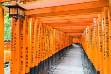 Kırmızı yakın gates geçit fushimi Inari taisha tapınak KY