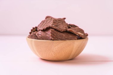 patates cipsi çikolata ile