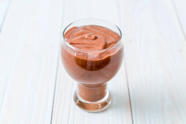 Chocolate smoothies milkshake — Stock Photo, Image