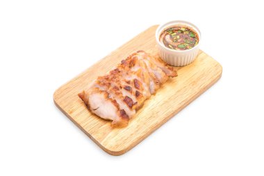 ızgara kömür haşlanmış domuz eti boyun