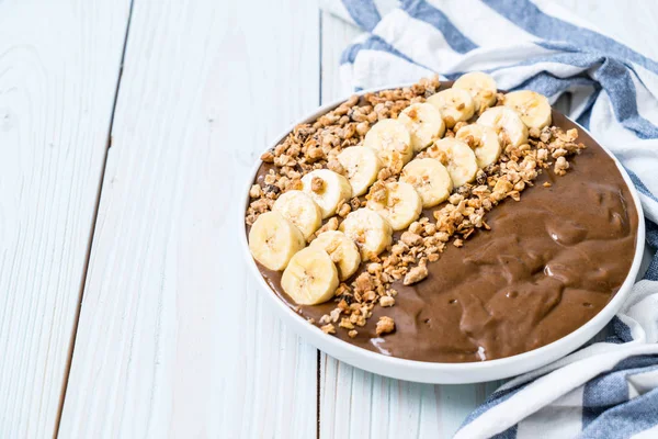 çikolata smoothies kase