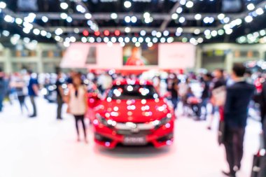 Bulanıklık ve ufuk araba ve motor Fuarı olay göster