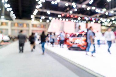 Bulanıklık ve ufuk araba ve motor Fuarı olay göster