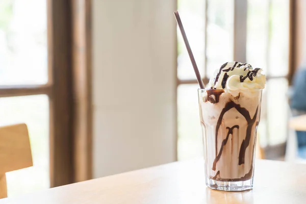 Coklat milkshake smoothie — Stok Foto