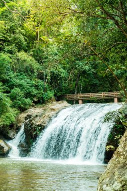 Beautiful Mae Sa waterfall at Chiang Mai ,Thailand