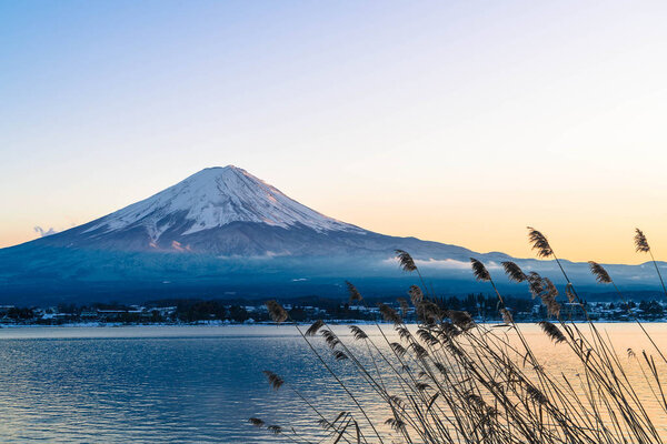 Mountain Fuji San at  Kawaguchiko Lake.