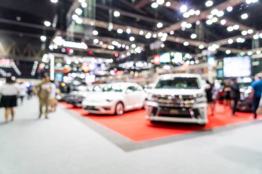 Bulanıklık ve ufuk araba ve motor Fuarı olay göster