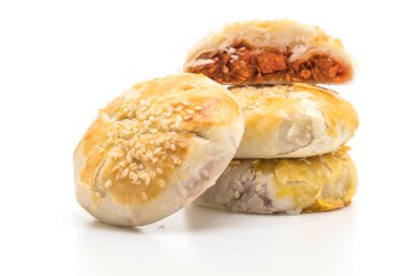 Barbekü domuz eti pies - Asya geleneği gıda tarzı