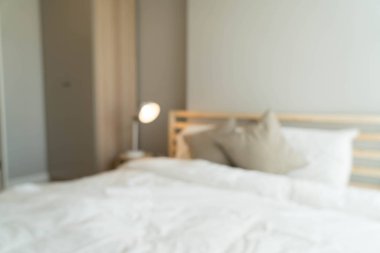 Soyut bulanıklık ve ufuk yatak odası 