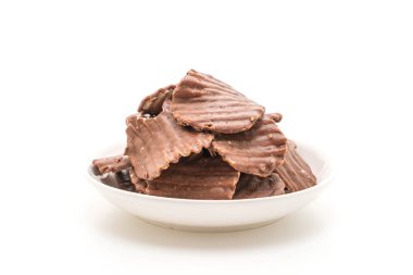 patates cipsi çikolata ile