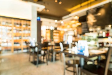 Restoran soyut bulanıklık 