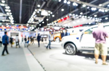 Bulanıklık ve ufuk araba ve motor Fuarı olay göster