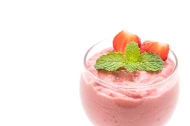 çilek smoothies milkshake