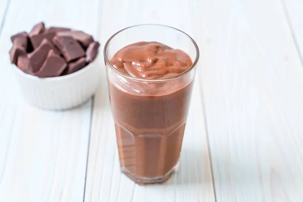 Smoothies au chocolat milkshake — Photo