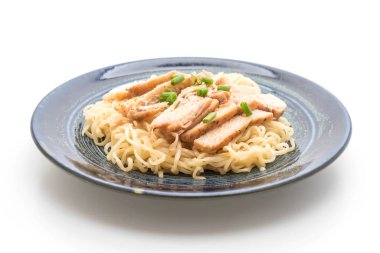 Kızartma tavuk şehriye