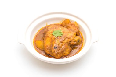 Pilavlı tavuk Massaman köri Yapıştır