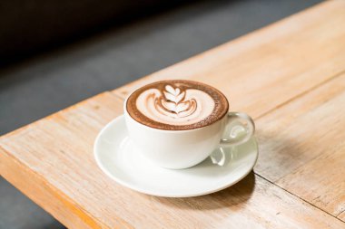 Sıcak çikolata kupası.