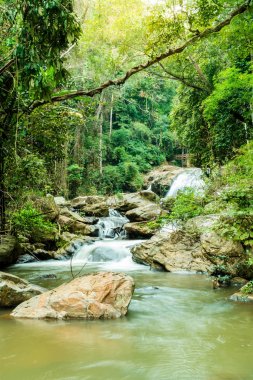 Beautiful Mae Sa waterfall at Chiang Mai ,Thailand