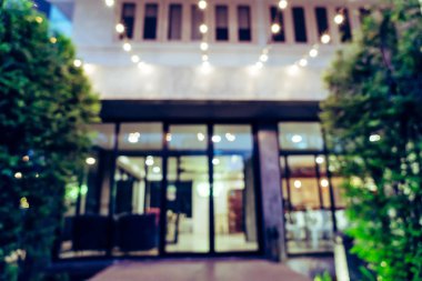 soyut bulanıklık ve ufuk içinde Restoran