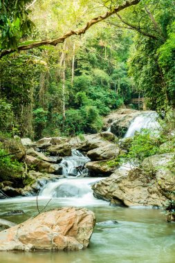 Beautiful Mae Sa waterfall at Chiang Mai ,Thailand