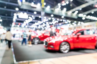 Bulanıklık ve ufuk araba ve motor Fuarı olay göster