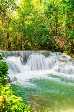 Huay Mae Kamin Waterfall, Kanchanaburi Tayland