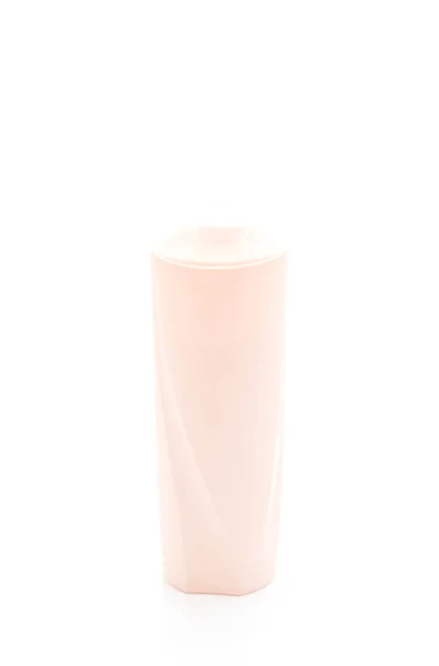 Garrafa de shampoo e frasco condicionador em branco — Fotografia de Stock