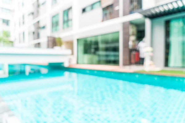 Αφηρημένη θαμπάδα και defocused πισίνα σε ξενοδοχείο-θέρετρο — Φωτογραφία Αρχείου