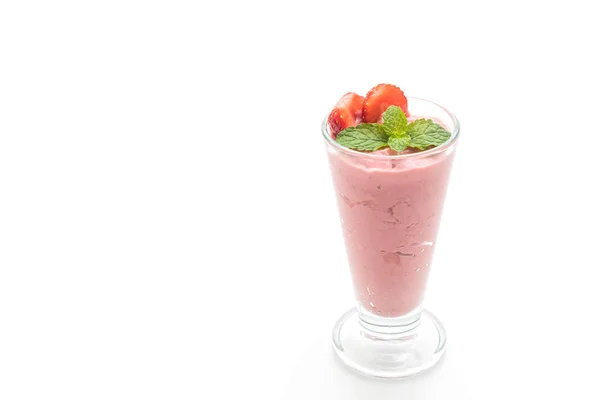 Μίλκσεϊκ φράουλα smoothies — Φωτογραφία Αρχείου