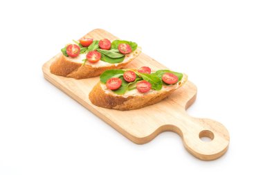 roka ve domates ekmek 