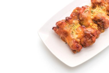 Peynirli tavuk kanadı ızgara