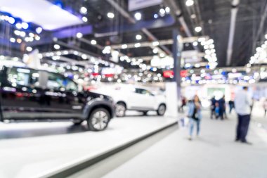 Bulanıklık ve ufuk araba ve motor Fuarı olay göster