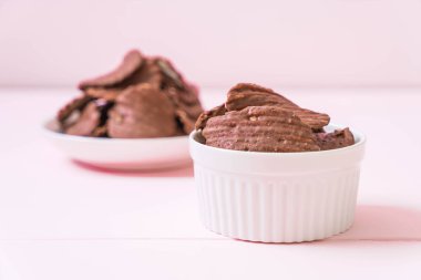 patates cipsi çikolata ile