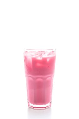 pembe çilek milkshake