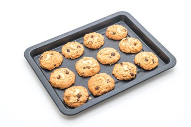 Kuru üzüm ve kavrulmuş kaşu fındık ile tatlılar