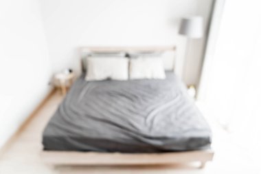 soyut bulanıklık ve ufuk içinde yatak odası