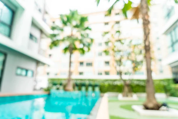 Absztrakt blur és defocused medence, hotel Resort — Stock Fotó
