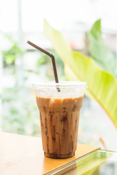 Iced mocha coffee — Stock Photo, Image