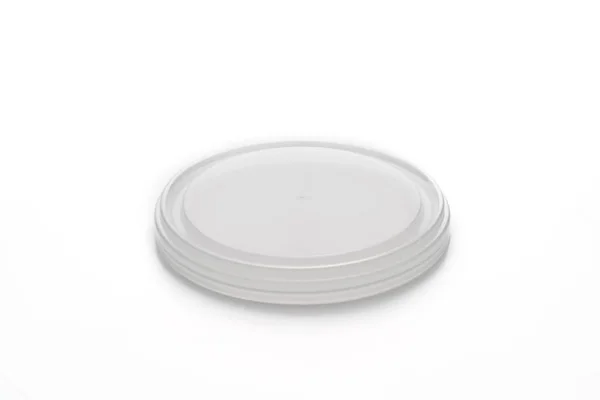 Lid of packaging on white background — Stock Photo, Image