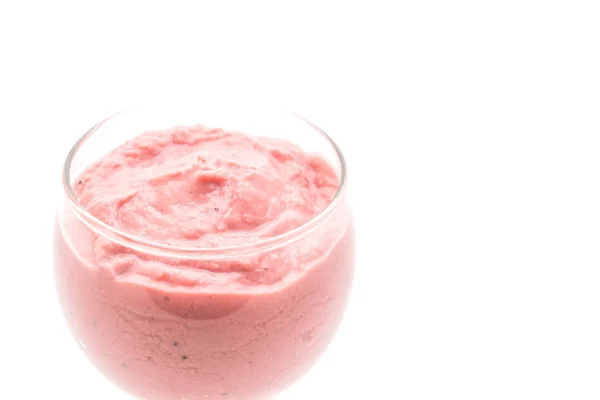 Eper smoothie turmix — Stock Fotó