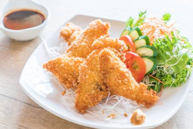 Kızarmış Balık tonkatsu sos ile