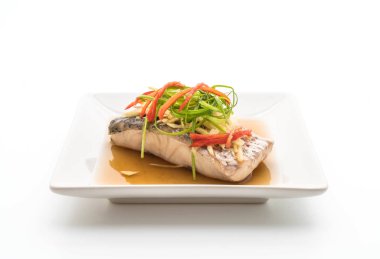 soya sosu Snapper balık buğulama