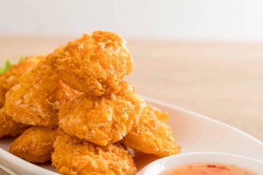 derin yağda kızartılmış karides