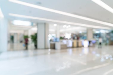 Lüks alışveriş merkezinde soyut bulanıklık