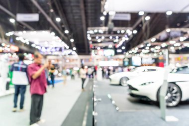 Bulanıklık ve ufuk araba ve motor Fuarı olay göster