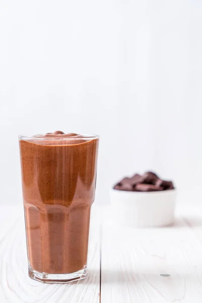 Çikolata smoothies milkshake — Stok fotoğraf