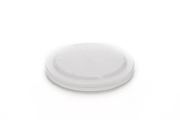Lid of packaging on white background — Stock Photo, Image