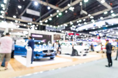 Bulanıklık ve ufuk araba ve motor Fuarı olay göster