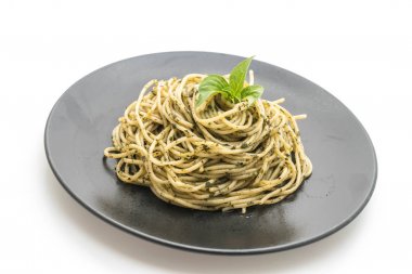 Spagetti krem peynir pastırma ile